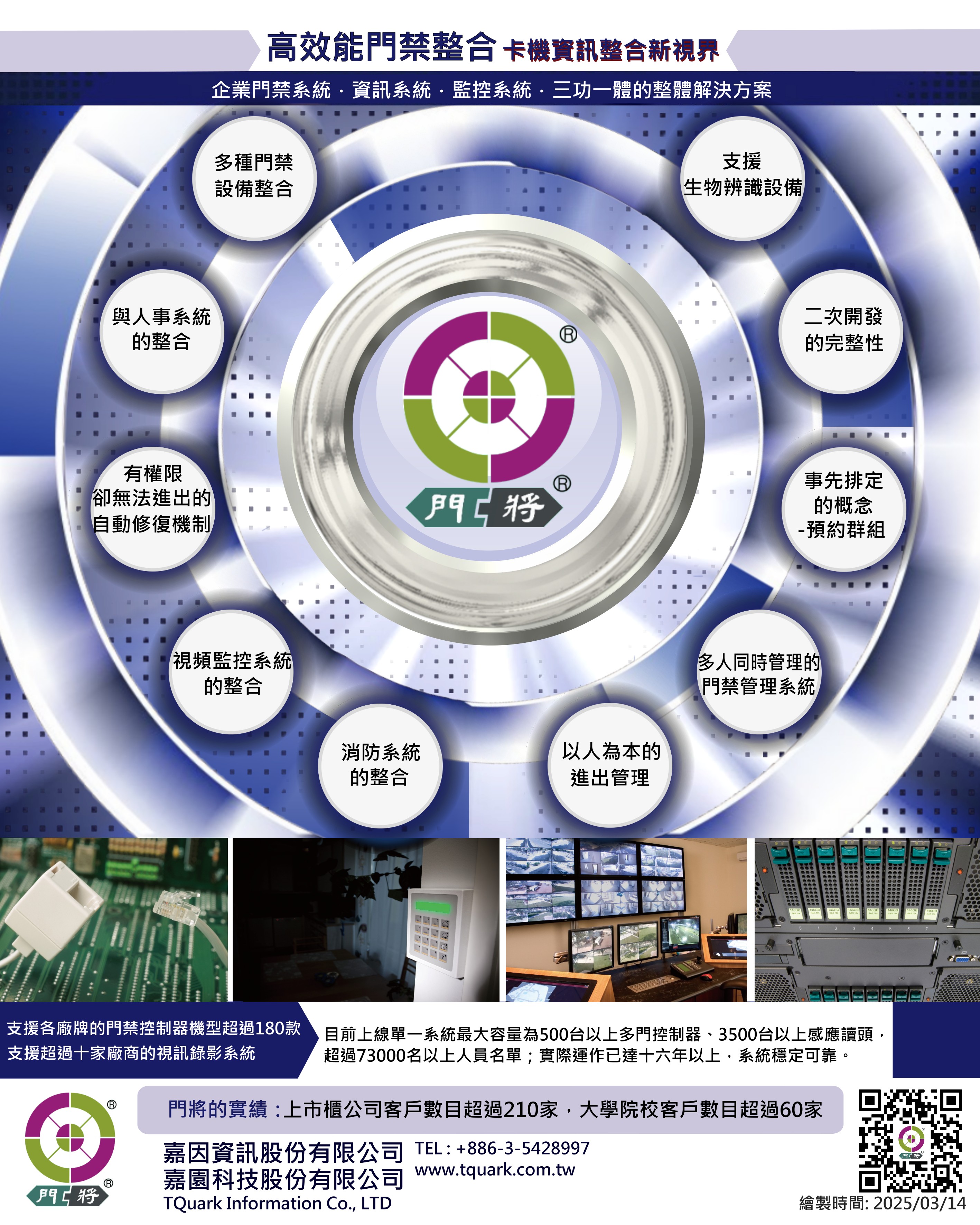 高效能整合型門禁系統
